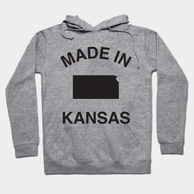 Made in Kansas Hoodie by elskepress